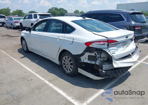 2017 Ford Fusion S из США, поврежденный, VIN 3FA6P0G71HR164531